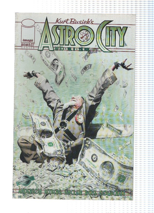 Astro City volumen 2 numero 10: Misterioso robo en el Astrobanco