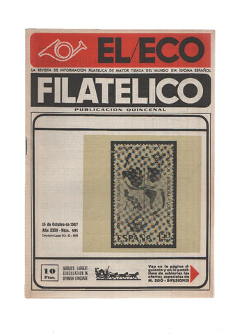 El Eco Filatelico y Numismatico numero 0491: Prudencia en las nuevas emisiones