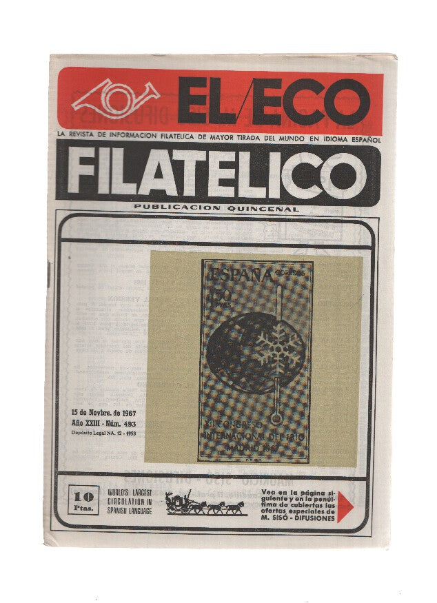 El Eco Filatelico y Numismatico numero 0493: Transigencia Filatelica
