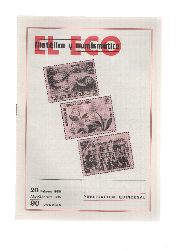 El Eco Filatelico y Numismatico numero 0895: Degradacion y conservacion del papel