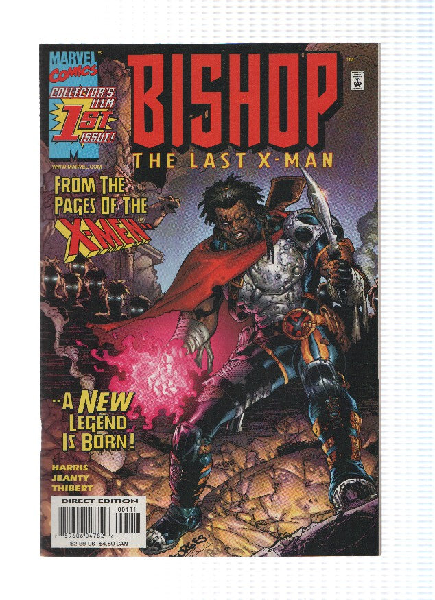 BISHOP: THE LAST X-MAN, Volume 1, Numero 01: Time Loves a Hero (Marvel)