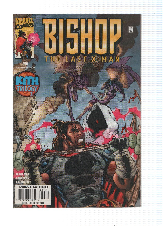 BISHOP: THE LAST X-MAN, Volume 1, Numero 06: The Battle of Evermore (Marvel)