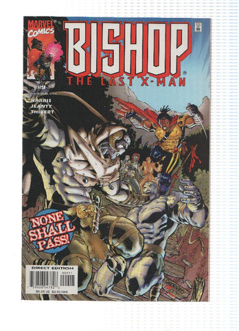 BISHOP: THE LAST X-MAN, Volume 1, Numero 09: Locomotive Breath (Marvel)