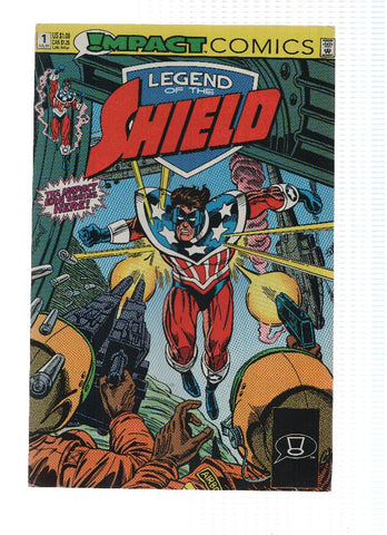 THE LEGEND OF THE SHIELD, Volume 1, Numero 01: The Glory Makers (Impact)