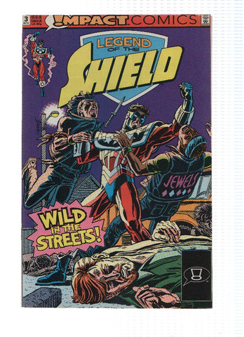 THE LEGEND OF THE SHIELD, Volume 1, Numero 03: Renegade (Impact)