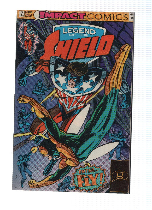 THE LEGEND OF THE SHIELD, Volume 1, Numero 07: The Stone Gauntlet (Impact)