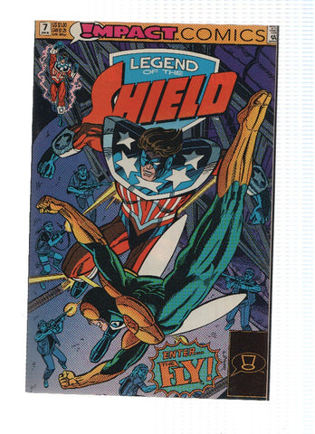 THE LEGEND OF THE SHIELD, Volume 1, Numero 07: The Stone Gauntlet (Impact)