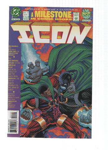 ICON, Volume 1, Numero 27: The Man from Utopia (Milestone)