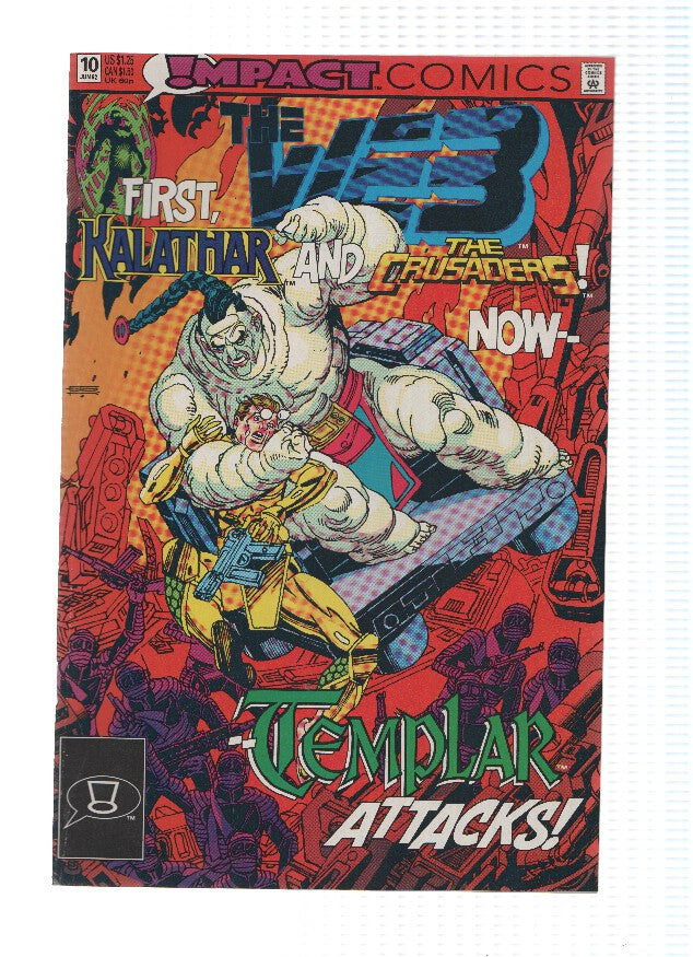 THE WEB, Volume 1, Numero 10: Battle in the Ruins (Impact)