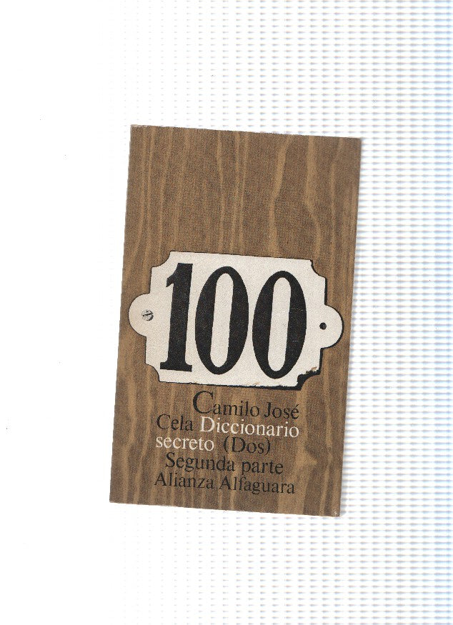 Diccionario secreto ( dos ) segunda parte