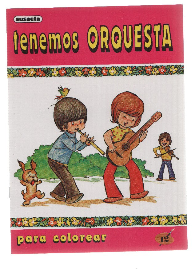 Para colorear numer 12: tenemos ORQUESTA