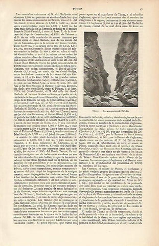 LAMINA ESPASA 11957: Tunez las gargantas del Seldja