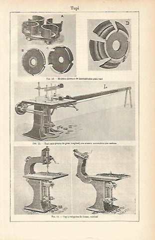 LAMINA ESPASA 11978: Modelos de tupi