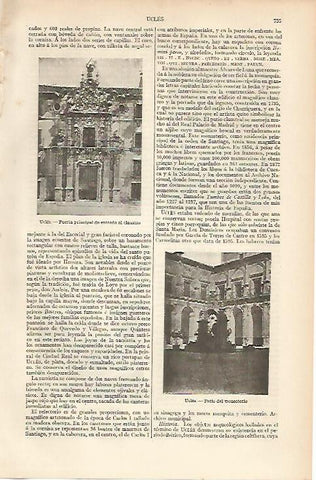 LAMINA ESPASA 12092: Monasterio de Ucles Cuenca