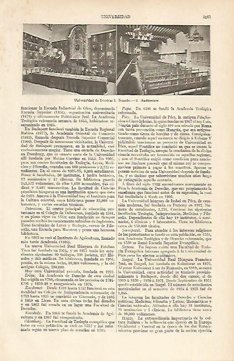 LAMINA ESPASA 12153: Universidad de Leyden