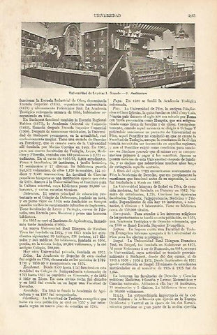 LAMINA ESPASA 12153: Universidad de Leyden
