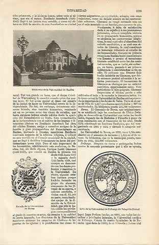 LAMINA ESPASA 12159: Biblioteca de la Universidad de Basilea