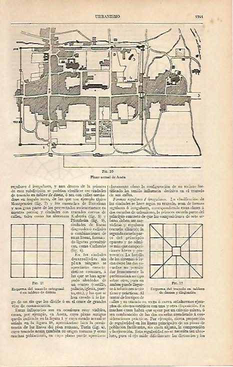 LAMINA ESPASA 12180: Plano actual de Aosta