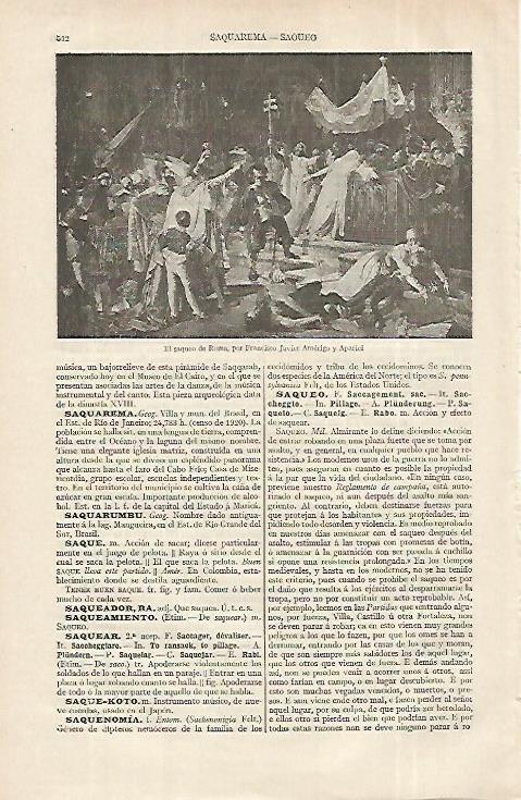 LAMINA ESPASA 12347: El saqueo de Roma por Amerigo