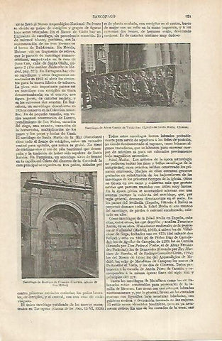 LAMINA ESPASA 12360: Sarcofago de Alvar Garcia de Valdivieso y de Rodrigo de Ovando