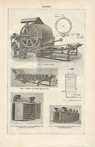 LAMINA ESPASA 12490: Tipos de secador