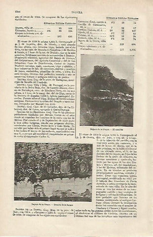 LAMINA ESPASA 12531: Castillo de Segura de la Sierra Jaen