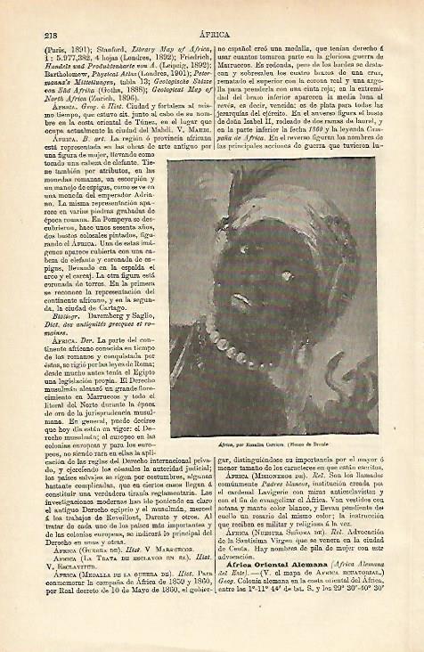 LAMINA ESPASA 12591: Africa por Rosalba Carriera