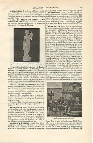 LAMINA ESPASA 12646: Aguadores en Quito Ecuador