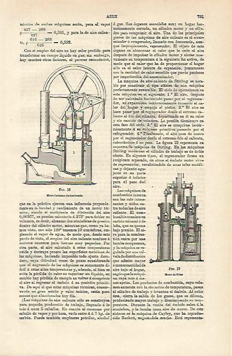 LAMINA ESPASA 12704: Motor Lehmann y motor de Rider