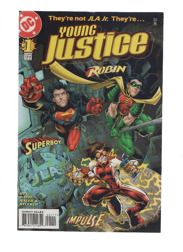 YOUNG JUSTICE, Volume 1, Numero 01: Young, Just Us (DC Comics)