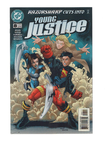 YOUNG JUSTICE, Volume 1, Numero 08: The Univited Geeks (DC Comics)