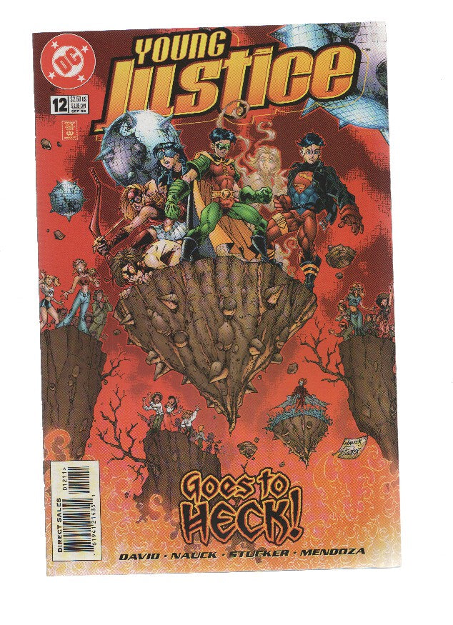 YOUNG JUSTICE, Volume 1, Numero 12: Hells Angels, Part 1 (DC Comics)