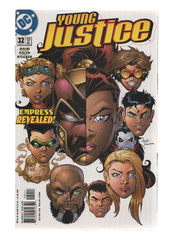 YOUNG JUSTICE, Volume 1, Numero 32: Anita,s Date with Lobo (DC Comics)