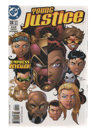 YOUNG JUSTICE, Volume 1, Numero 32: Anita,s Date with Lobo (DC Comics)