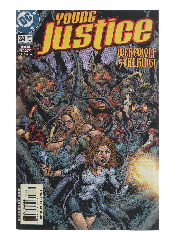 YOUNG JUSTICE, Volume 1, Numero 34: Bright Lights, Big Teeth, Grandma (DC Comics)