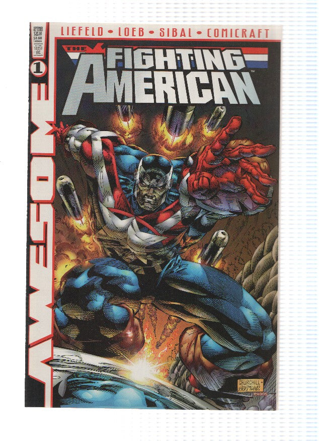 FIGHTING AMERICAN, Volume 3, Numero 01B: Back in the Ring (Awesome Comics) 