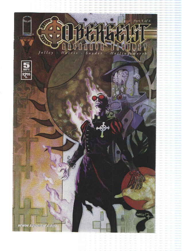 OBERGEIST: RAGNAROK HIGHWAY, Volume 1, Numero 05: Staring in a mirror with dead man eyes (Minotaur) 