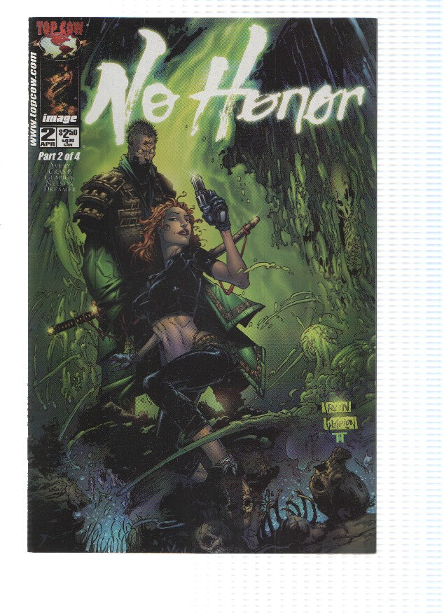 NO HONOR, Volume 1, Numero 02: The Ghost in the Glass (Top Cow) 