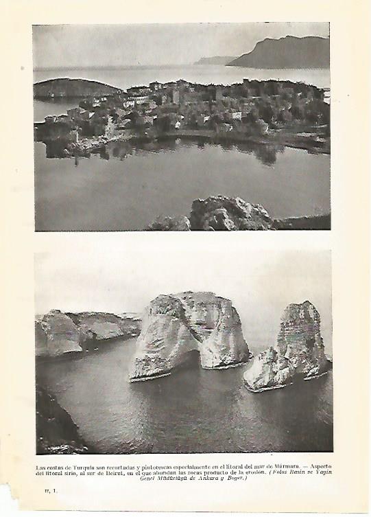 LAMINA GEOGRAFIA 0001: Costas de Turquia