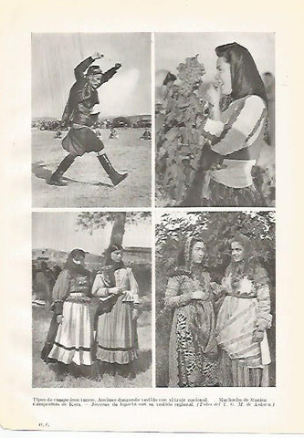 LAMINA GEOGRAFIA 0013: Campesinos de Turquia