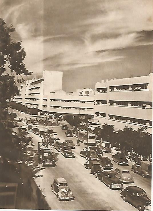 LAMINA GEOGRAFIA 0019: Avenida del barrio moderno de Haifa