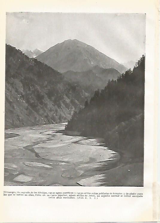 LAMINA GEOGRAFIA 0026: El rio Ganges