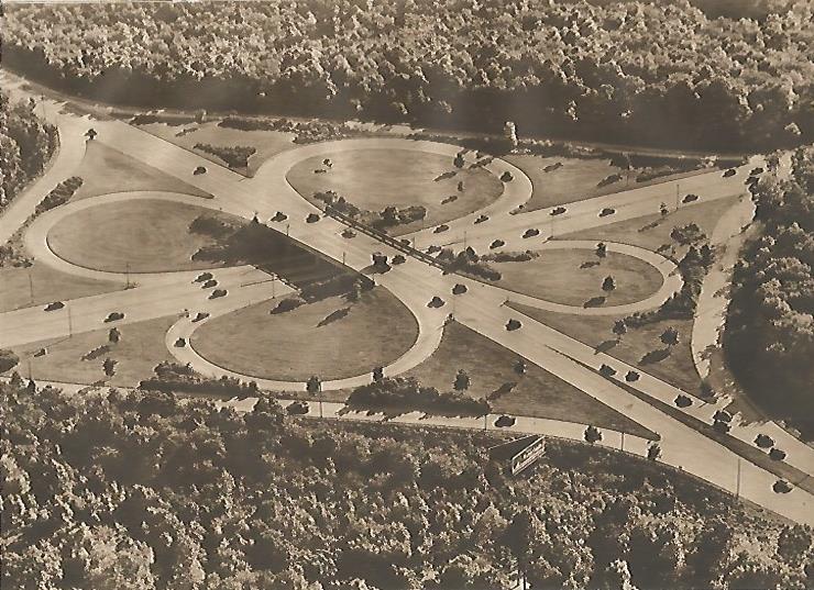 LAMINA GEOGRAFIA 0091: Cruce de carreteras en Nueva York