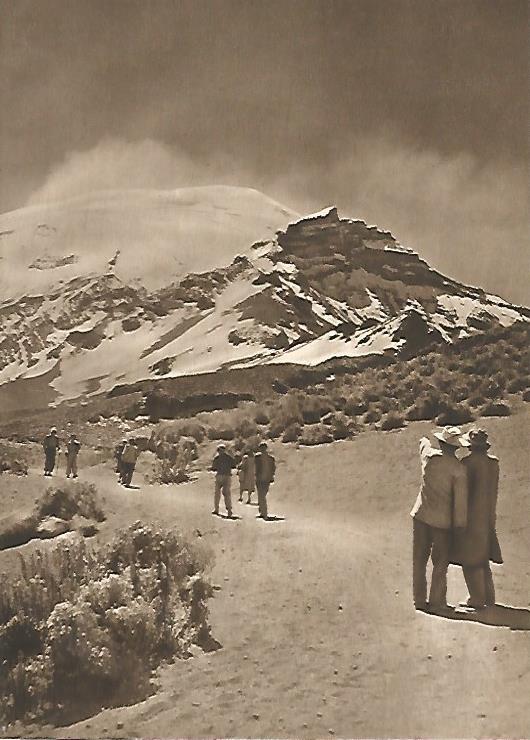 LAMINA GEOGRAFIA 0095: Volcan Popocatepetl Mejico