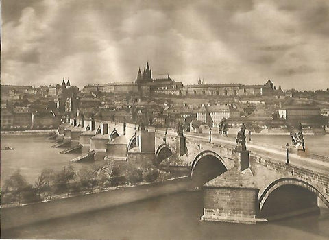LAMINA GEOGRAFIA 0119: Vista de Praga