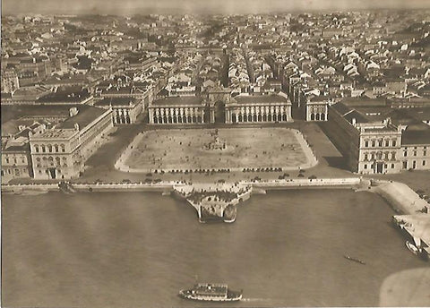 LAMINA GEOGRAFIA 0126: Plaza del Comercio en Lisboa Portugal