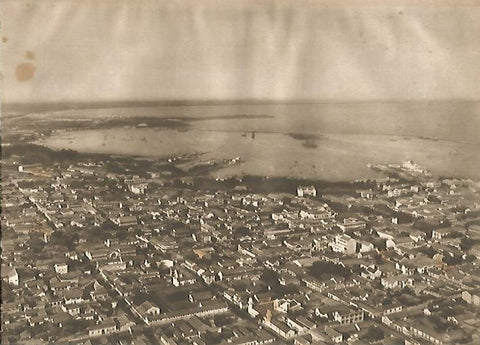 LAMINA GEOGRAFIA 0134: Vista de Dakar Senegal