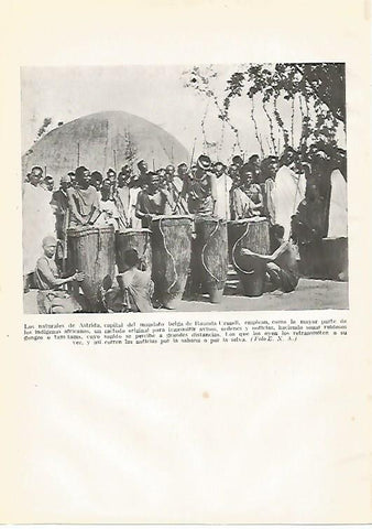 LAMINA GEOGRAFIA 0146: Hombres de Astrida Ruanda