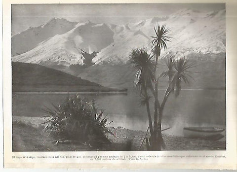 LAMINA GEOGRAFIA 0172: Lago Wakatipu Noruega