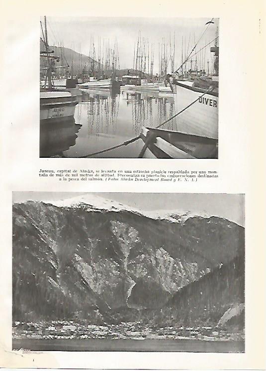 LAMINA GEOGRAFIA 0196: Juneau capital de Alaska